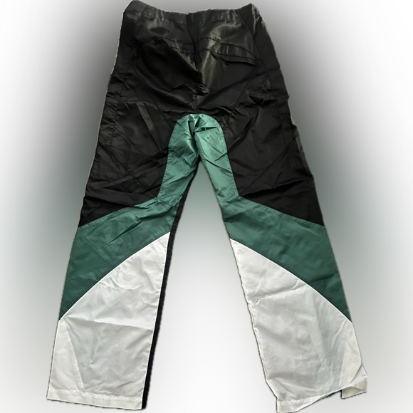 wide leg colorblock pants - Picture 4 of 4